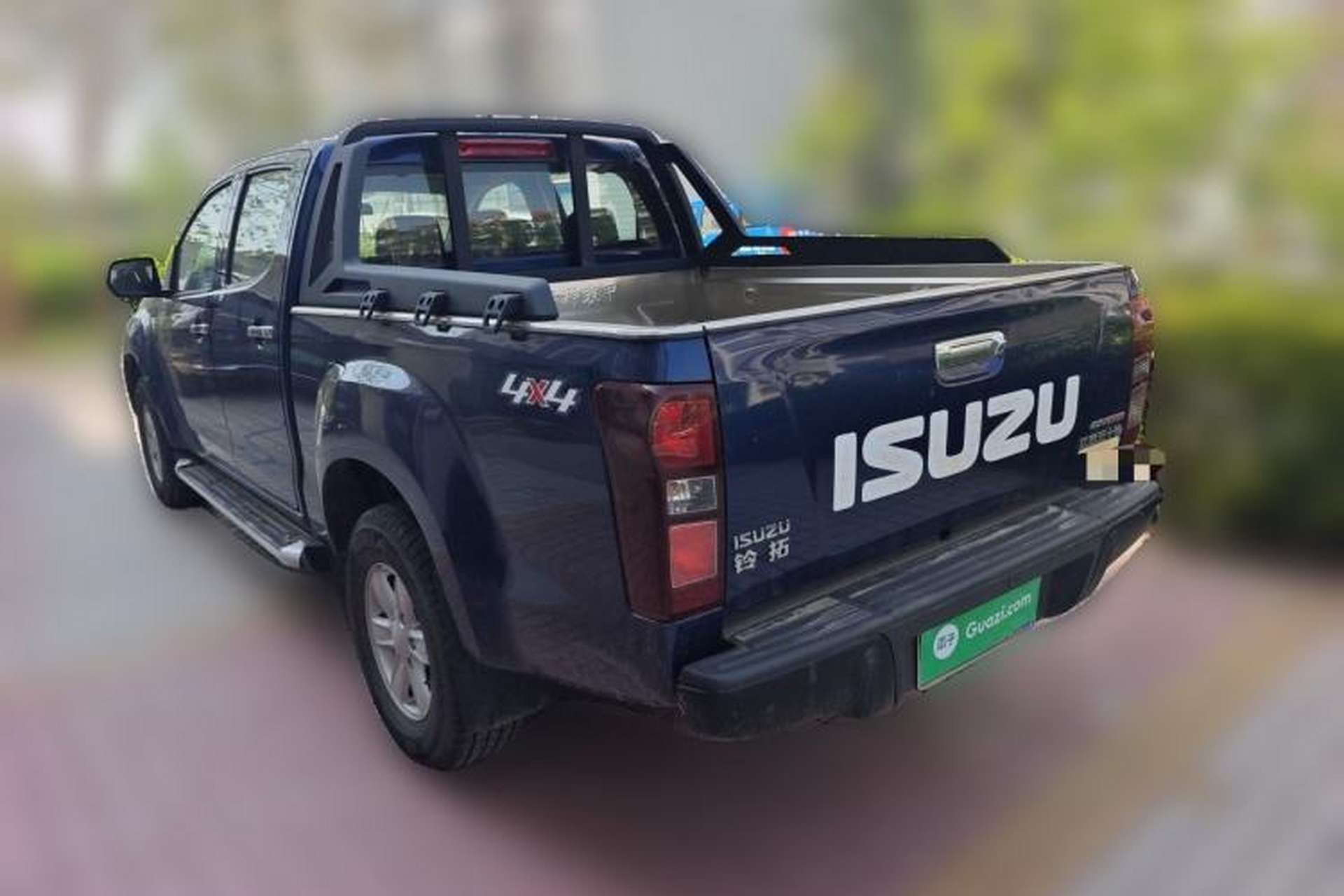 Used Isuzu D-MAX 2020 2.5T 4WD Manual Navigation Version China VI Standard Extended Length JE4D25Q6A Rear Left 45 Deg