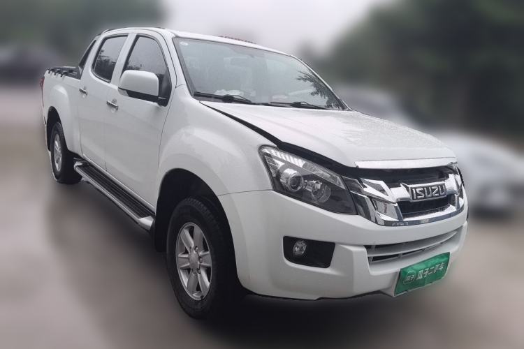 Used Isuzu D-MAX 2020 2.5T Two-Wheel Drive Automatic Navigation Version China VI Emission Standard Extended Length JE4D25Q6A Front Right 45 Deg
