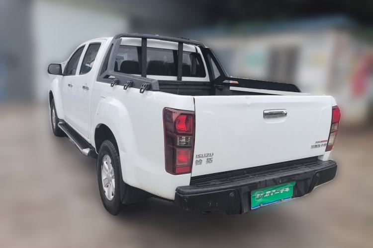 Used Isuzu D-MAX 2020 2.5T Two-Wheel Drive Automatic Navigation Version China VI Emission Standard Extended Length JE4D25Q6A Rear Left 45 Deg