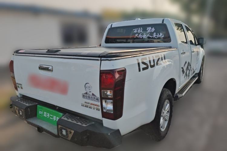 Used Isuzu D-MAX 2020 2.5T Two-Wheel Drive Manual Flagship Version China VI Emission Standard Extended Length JE4D25Q6A Rear Right 45 Deg