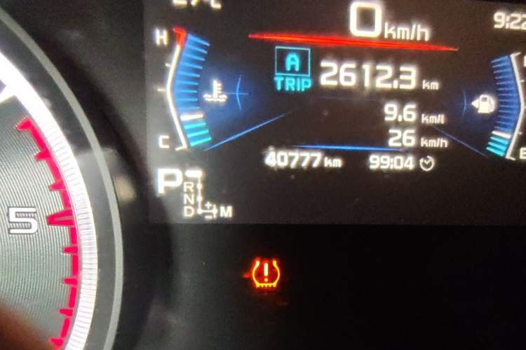 Used Isuzu D-MAX 2021 1.9T Automatic 4x4 Diesel Global Changle Leading RZ4E Odometer Close Up