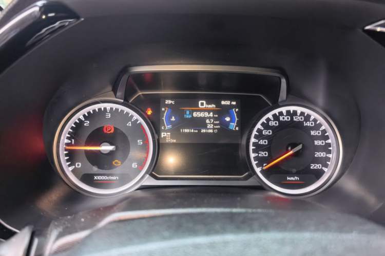 Used Isuzu D-MAX 2021 1.9T Automatic 4x4 Diesel Global Huan Dong RZ4E Instrument Cluster