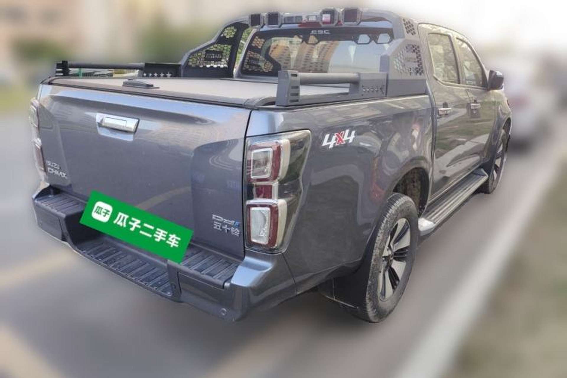 Used Isuzu D-MAX 2021 1.9T Automatic 4x4 Diesel Global Huan Dong RZ4E Rear Right 45 Deg