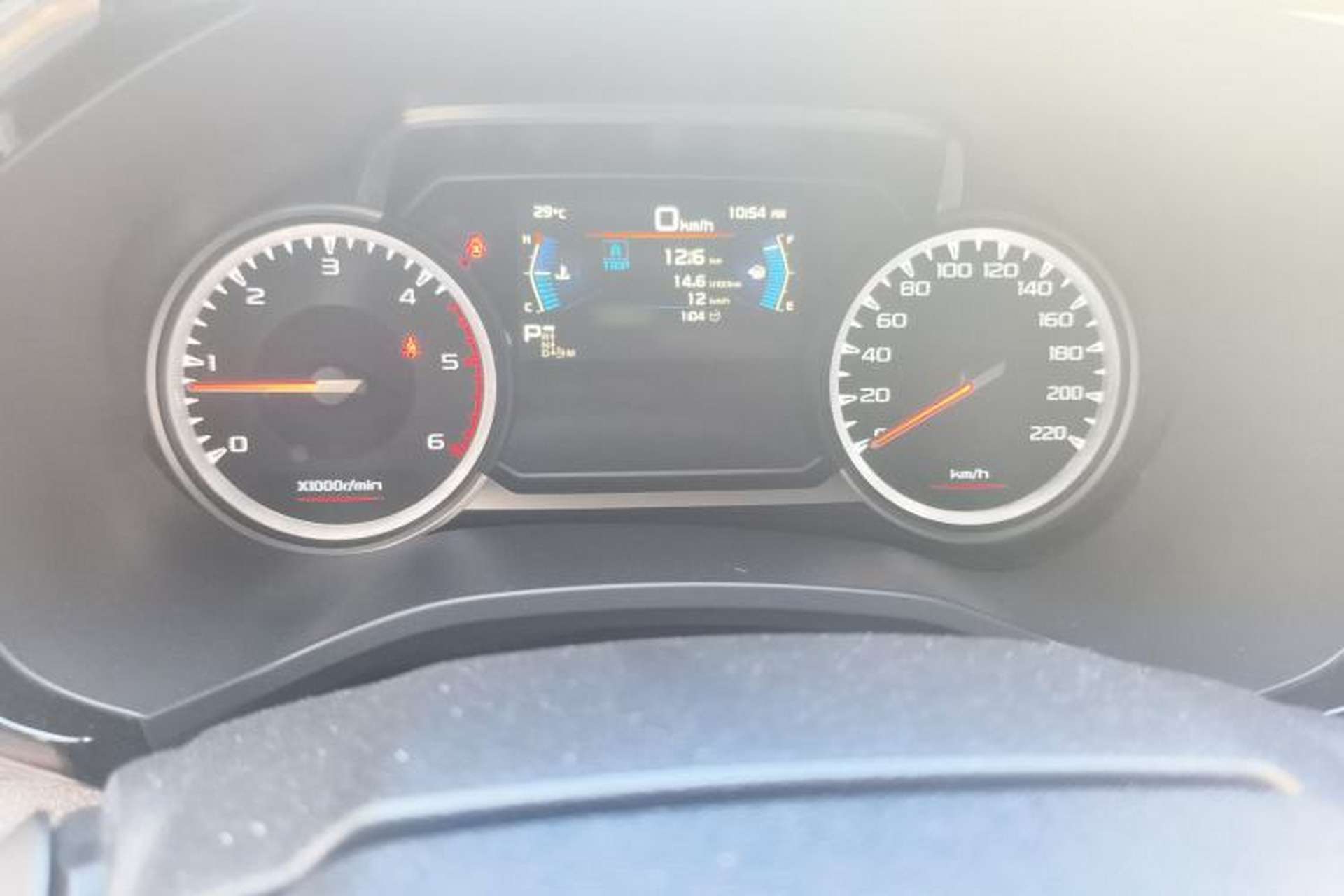 Used Isuzu D-MAX 2021 1.9T Automatic 4x4 Diesel Global Huan Dong RZ4E Instrument Cluster