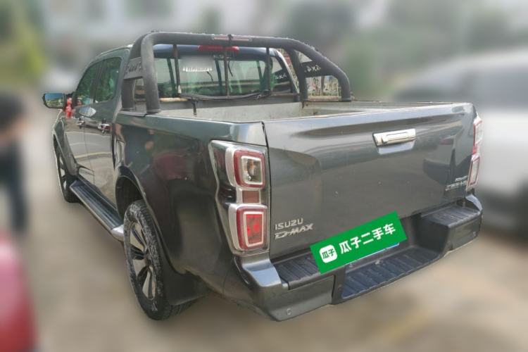 Used Isuzu D-MAX 2021 1.9T Manual 4x4 Diesel Global Dynamic RZ4E Rear Left 45 Deg
