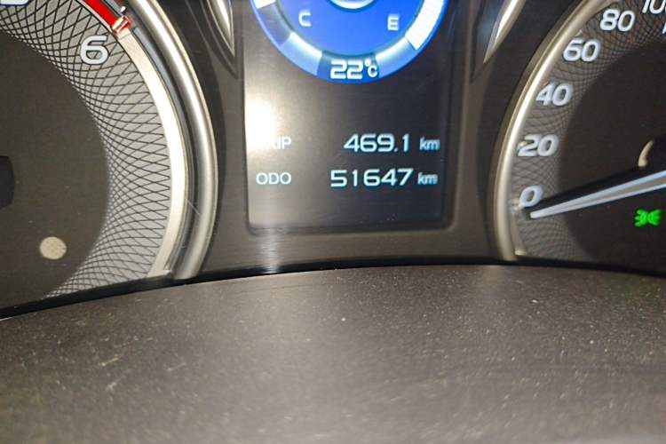 Used Isuzu D-MAX 2021 1.9T Automatic 4x4 Diesel Global Huan Dong RZ4E Odometer Close Up