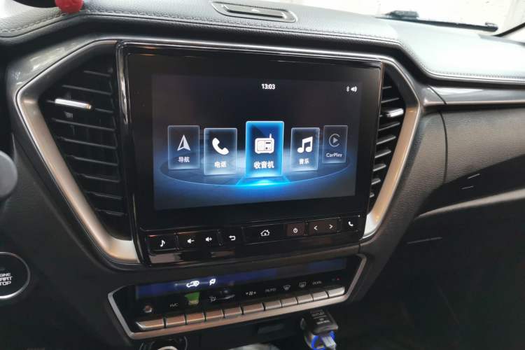 Used Isuzu D-MAX 2021 1.9T Automatic 4x4 Diesel Global Changle Leading RZ4E Audio And AC Panel