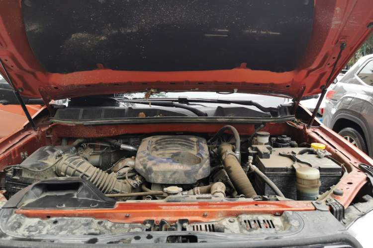 Used Isuzu D-MAX 2021 1.9T Automatic 4x4 Diesel Global Changle Leading RZ4E Engine Bay