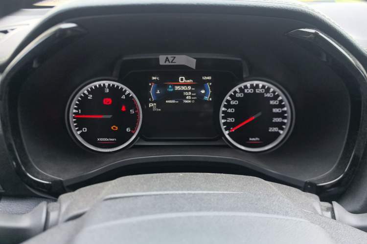 Used Isuzu D-MAX 2021 1.9T Automatic 4x4 Diesel Global Huan Dong RZ4E Instrument Cluster