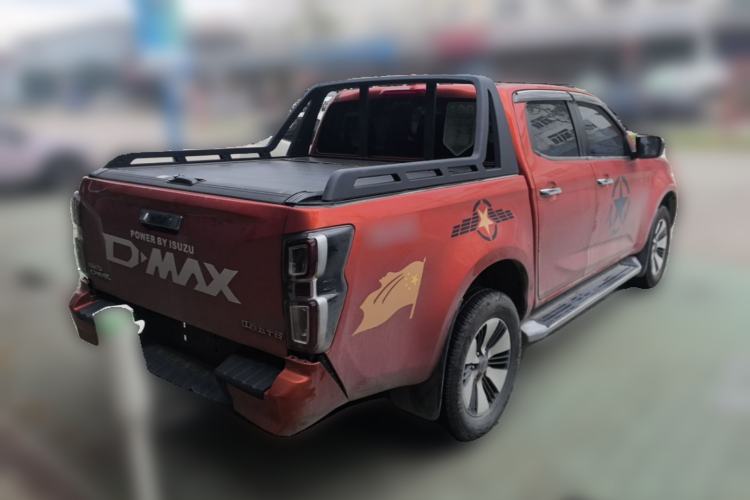 Used Isuzu D-MAX 2021 1.9T Automatic 4x4 Diesel Global Huan Dong RZ4E Rear Right 45 Deg