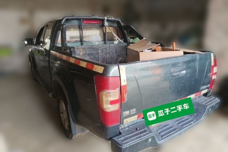 Used Isuzu JLM 2016 2.8T Two-Wheel Drive Extended Cargo Bed Luxury Version JE493ZLQ4CA Rear Left 45 Deg