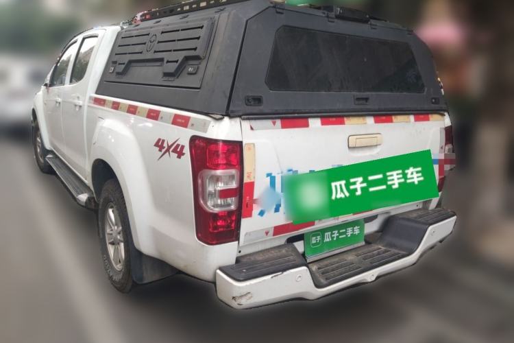 Used Isuzu JLM 2016 2.8T Four-Wheel Drive Extended Cargo Bed Luxury Edition JE493ZLQ4CA Rear Left 45 Deg
