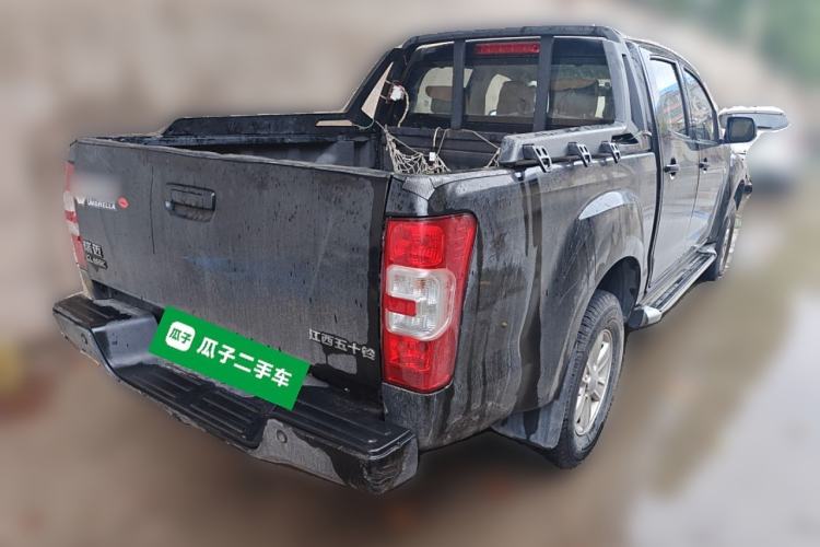 Used Isuzu JLM 2018 2.8T Classic Edition Two-Wheel Drive Luxury Version with Extended Cargo Bed JE493ZLQ5F Rear Right 45 Deg