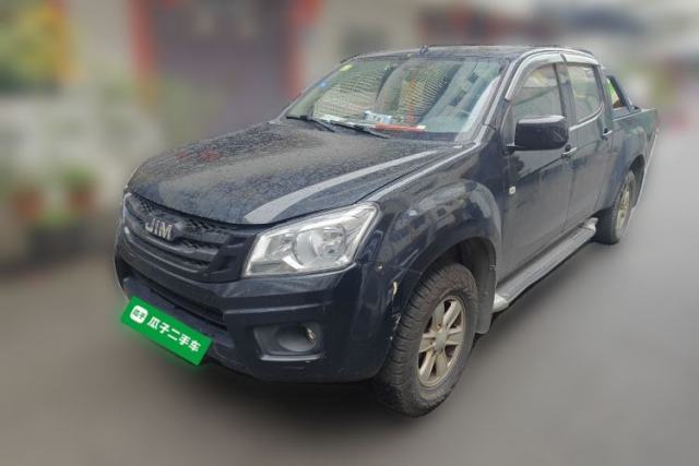Used Isuzu JLM 2018 2.5T Four-Wheel Drive Diesel Luxury Version with Extended Cargo Bed JE4D25Q5A