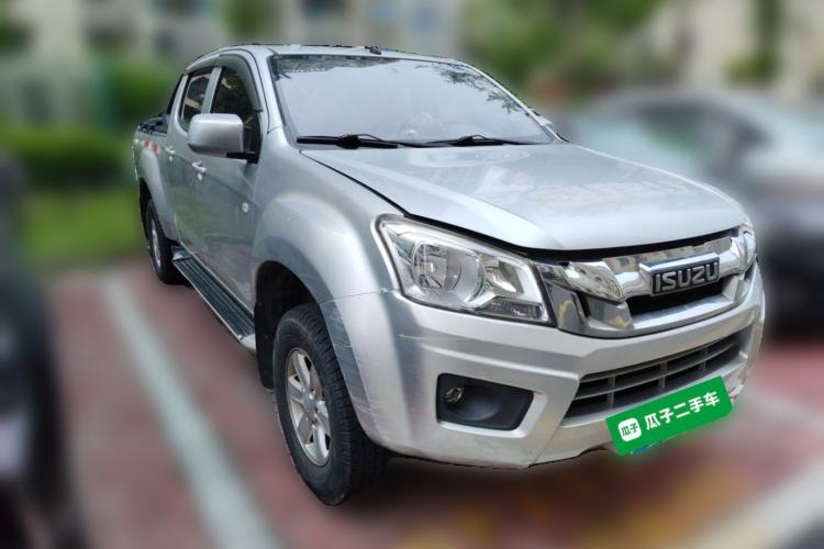 Used Isuzu JLM 2018 2.8T Classic Edition Two-Wheel Drive Luxury Version with Extended Cargo Bed JE493ZLQ5F Front Right 45 Deg