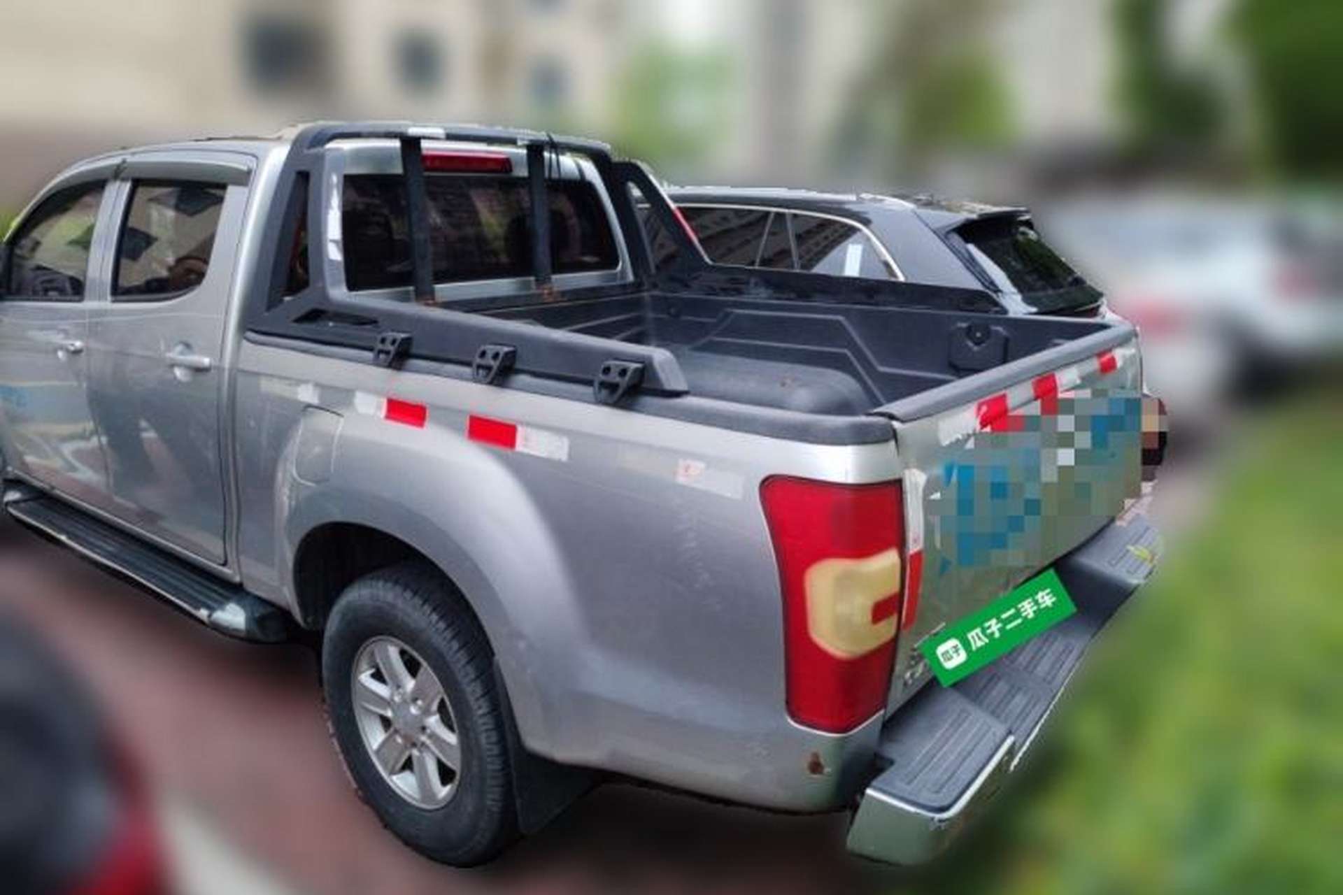 Used Isuzu JLM 2018 2.8T Classic Edition Two-Wheel Drive Luxury Version with Extended Cargo Bed JE493ZLQ5F Rear Left 45 Deg