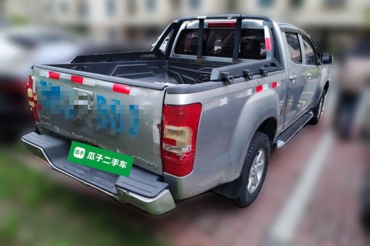 Used Isuzu JLM 2018 2.8T Classic Edition Two-Wheel Drive Luxury Version with Extended Cargo Bed JE493ZLQ5F Rear Right 45 Deg