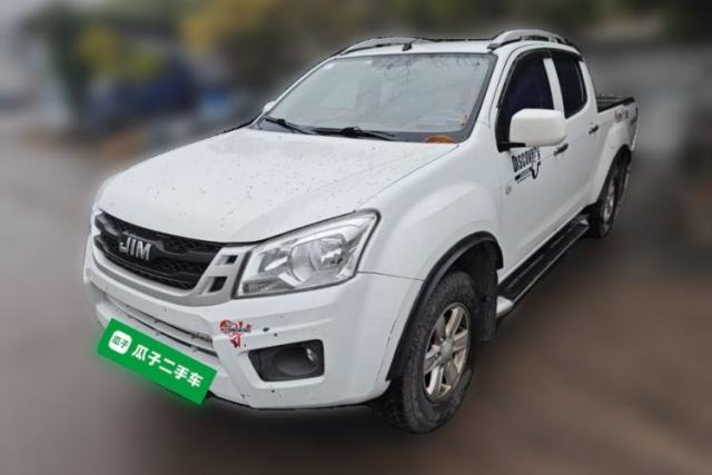 Used Isuzu JLM 2018 2.5T Four-Wheel Drive Diesel Luxury Version with Extended Cargo Bed JE4D25Q5A