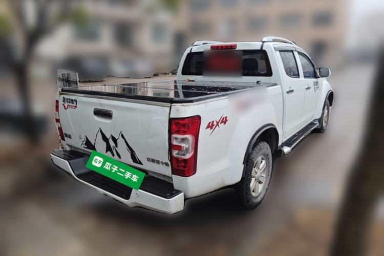 Used Isuzu JLM 2018 2.5T Four-Wheel Drive Diesel Luxury Version with Extended Cargo Bed JE4D25Q5A Exterior 5