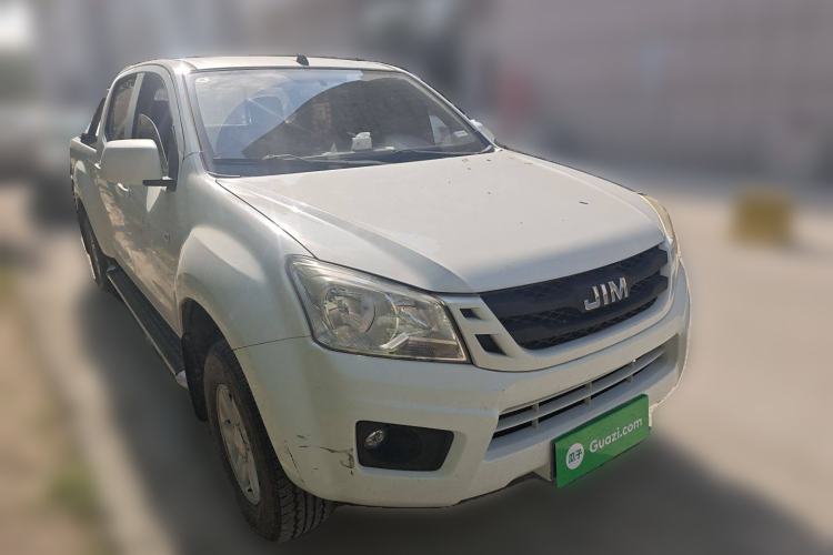Used Isuzu JLM 2018 2.8T Classic Edition Two-Wheel Drive Luxury Version with Extended Cargo Bed JE493ZLQ5F Front Right 45 Deg