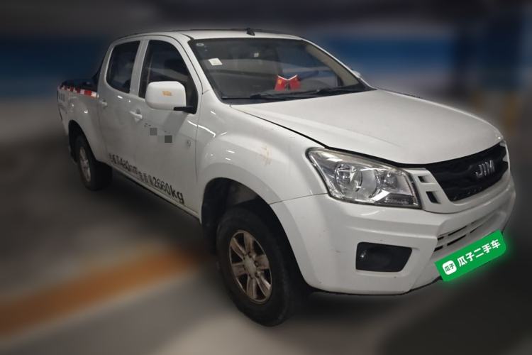 Used Isuzu JLM 2018 2.8T Classic Edition Two-Wheel Drive Luxury Version with Extended Cargo Bed JE493ZLQ5F Front Right 45 Deg