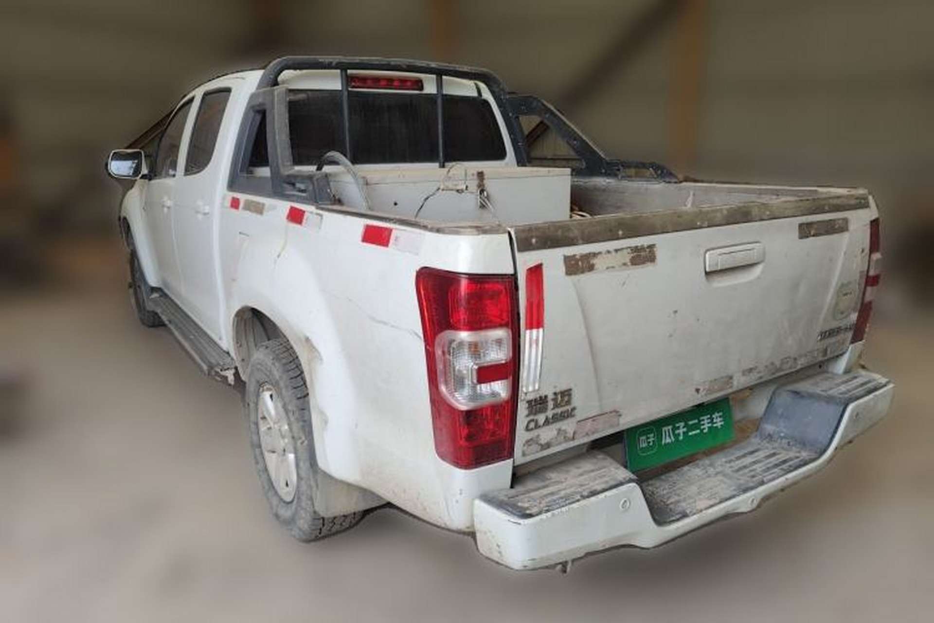 Used Isuzu JLM 2018 2.8T Classic Edition Two-Wheel Drive Luxury Version with Extended Cargo Bed JE493ZLQ5F Rear Left 45 Deg
