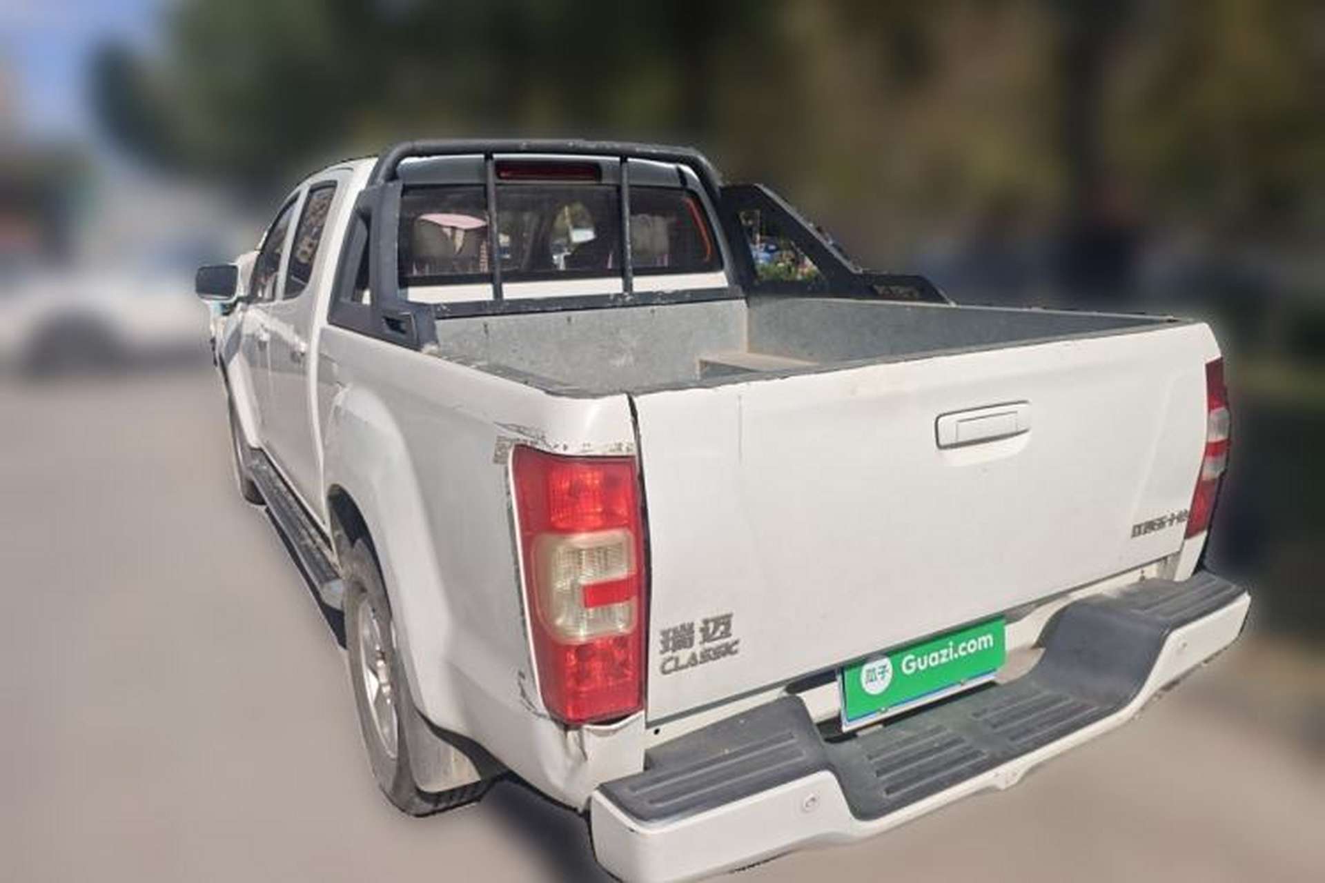 Used Isuzu JLM 2018 2.8T Classic Edition Two-Wheel Drive Luxury Version with Extended Cargo Bed JE493ZLQ5F Rear Left 45 Deg