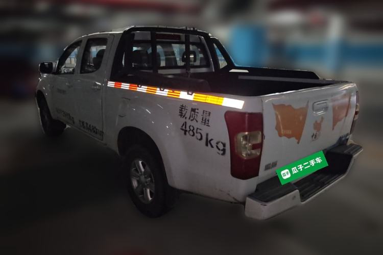 Used Isuzu JLM 2018 2.8T Classic Edition Two-Wheel Drive Luxury Version with Extended Cargo Bed JE493ZLQ5F Rear Left 45 Deg
