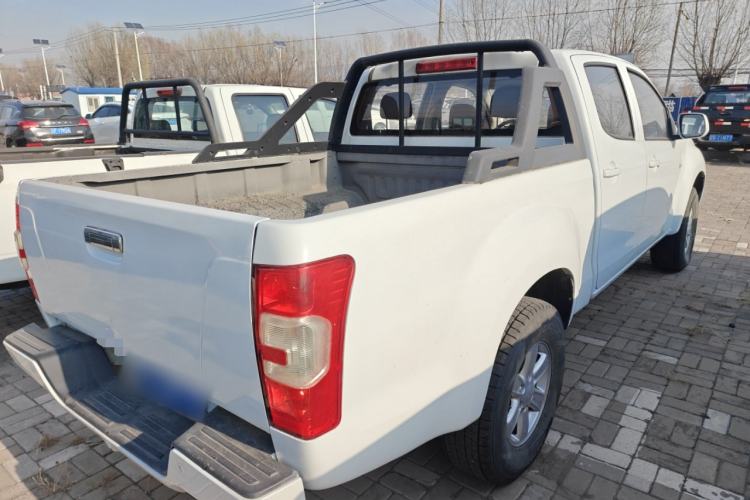 Used Isuzu JLM 2018 2.5T Two-Wheel Drive Diesel Luxury Version with Extended Cargo Bed JE4D25Q5A Rear Right 45 Deg