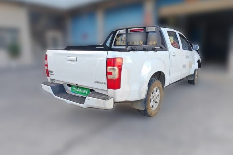 Used Isuzu JLM 2018 2.8T Classic Edition Two-Wheel Drive Luxury Version with Extended Cargo Bed JE493ZLQ5F Rear Right 45 Deg