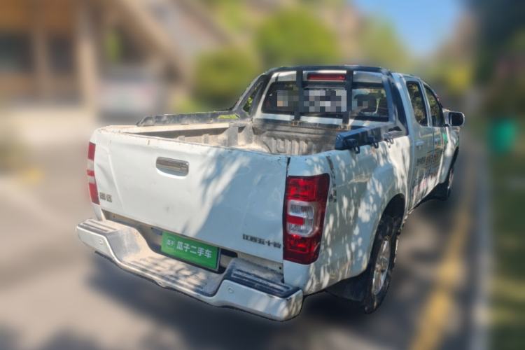 Used Isuzu JLM 2018 2.8T Classic Edition Two-Wheel Drive Luxury Version with Extended Cargo Bed JE493ZLQ5F Rear Right 45 Deg