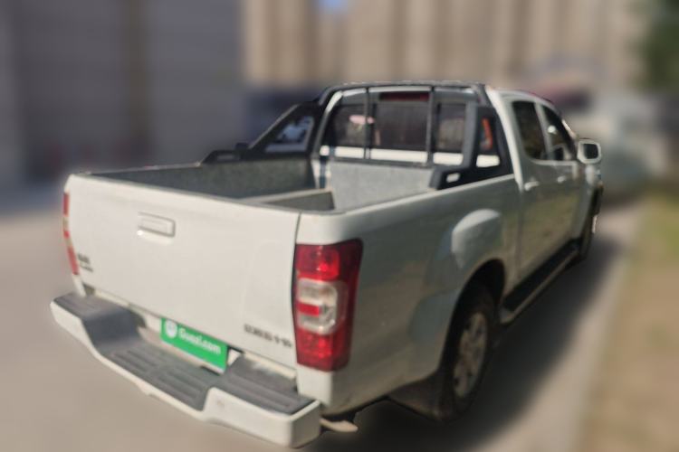 Used Isuzu JLM 2018 2.8T Classic Edition Two-Wheel Drive Luxury Version with Extended Cargo Bed JE493ZLQ5F Rear Right 45 Deg