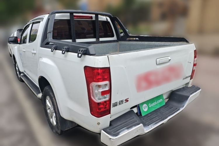 Used Isuzu JLM 2019 2.5T Two-Wheel Drive Diesel Luxury Version Rushmile S Standard Wheelbase Edition JE4D25Q5A Rear Left 45 Deg