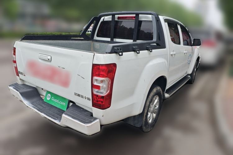 Used Isuzu JLM 2019 2.5T Two-Wheel Drive Diesel Luxury Version Rushmile S Standard Wheelbase Edition JE4D25Q5A Rear Right 45 Deg