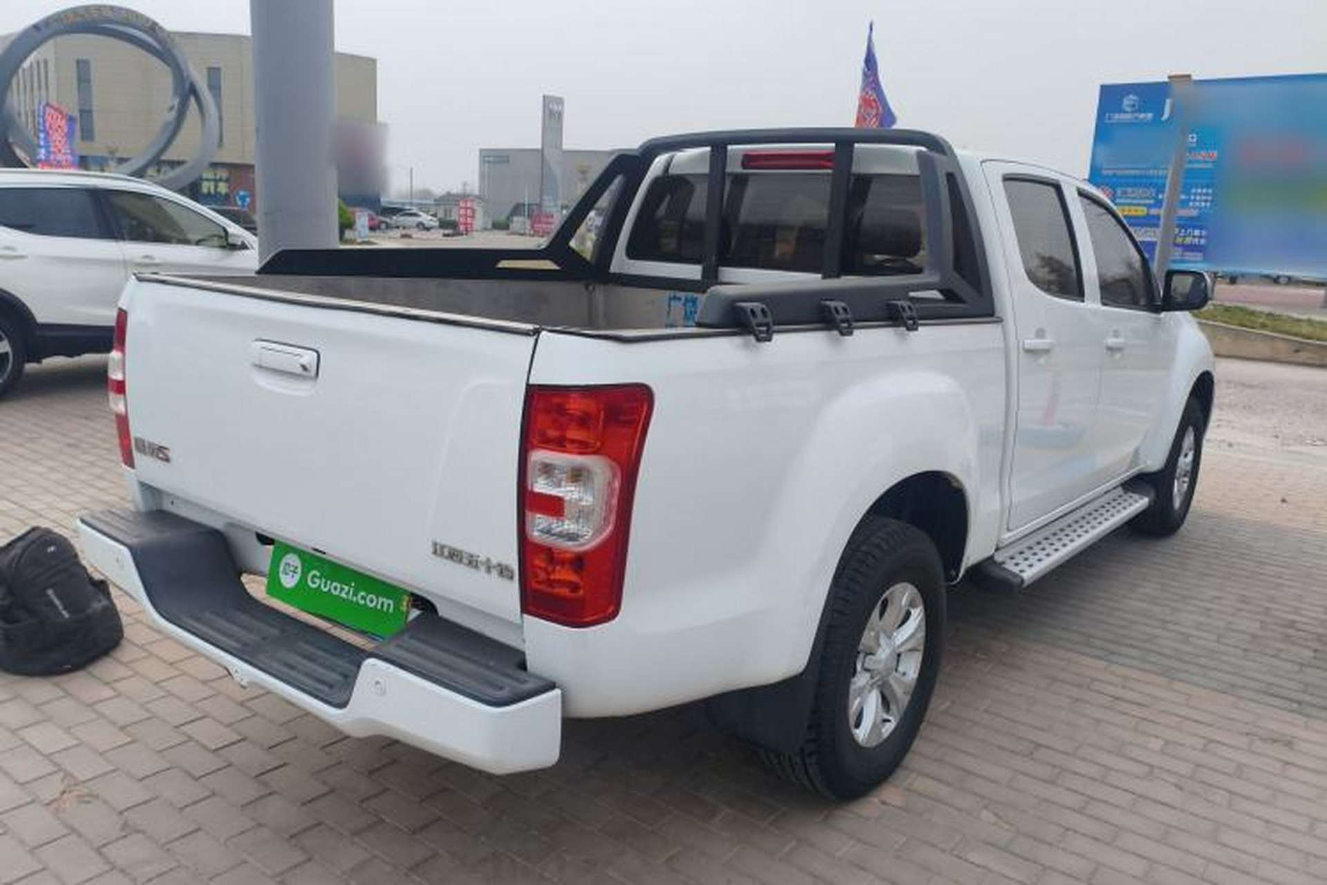 Used Isuzu JLM 2020 2.5T Two-Wheel Drive Diesel Leading-Edge Version JE4D25Q6A Meeting China VI Emission Standards Rear Right 45 Deg