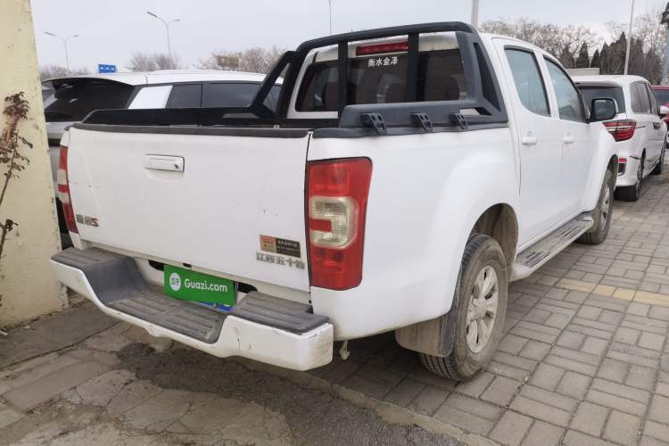 Used Isuzu JLM 2020 2.5T Two-Wheel Drive Diesel Leading-Edge JE4D25Q6A with National VI Emission Standards Standard Wheelbase – Ruimai S Rear Right 45 Deg