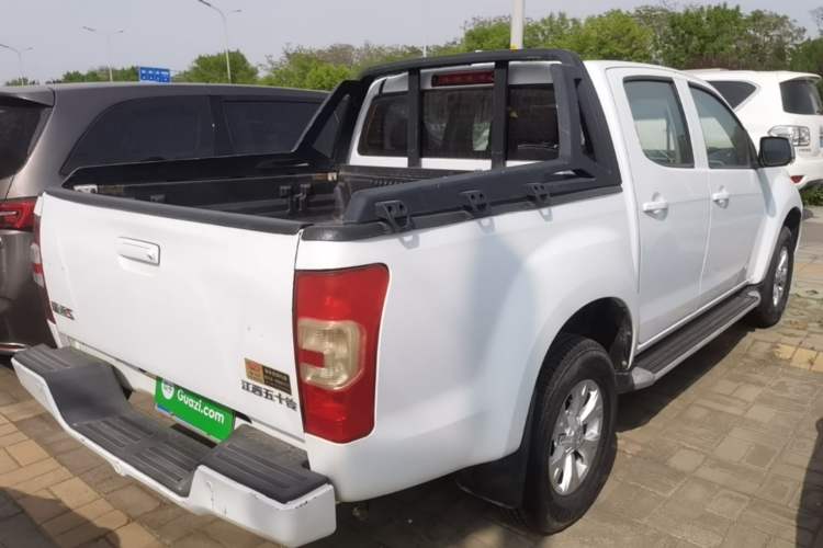 Used Isuzu JLM 2020 2.5T Two-Wheel Drive Diesel Leading-Edge JE4D25Q6A with National VI Emission Standards Standard Wheelbase – Ruimai S Rear Right 45 Deg