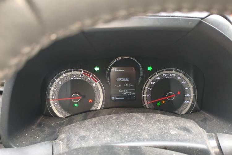Used Isuzu JLM 2020 2.4T 4x4 Gasoline Leading-Edge GuoVI Ruimai S Standard Wheelbase 4K22D4T Instrument Cluster