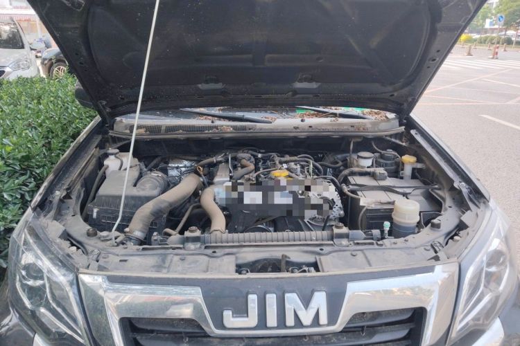 Used Isuzu JLM 2023 2.5T Diesel Manual Two-Wheel Drive Chima Version Standard Wheelbase Engine Bay