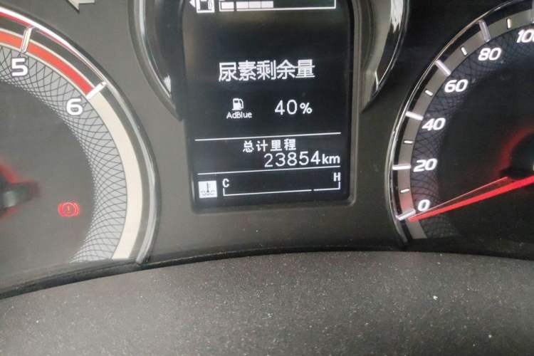 Used Isuzu JLM 2023 2.5T Diesel Manual Two-Wheel Drive Chima Version Standard Wheelbase Odometer Close Up