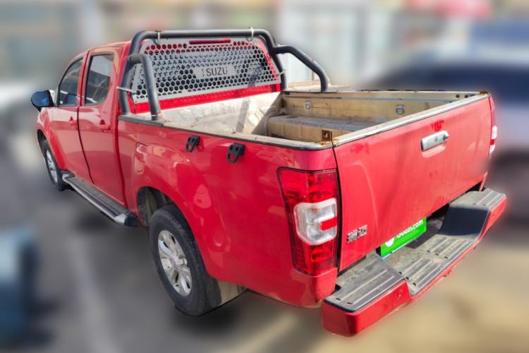 Used Isuzu JLM 2023 2.5T Diesel Manual 4x4 Chima Long-Wheelbase Version Rear Left 45 Deg