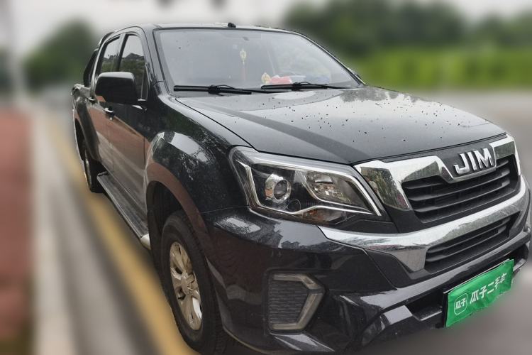 Used Isuzu JLM 2024 2.5T Diesel Automatic 4x4 Chima Type Flat-Base Cargo Bed Front Right 45 Deg