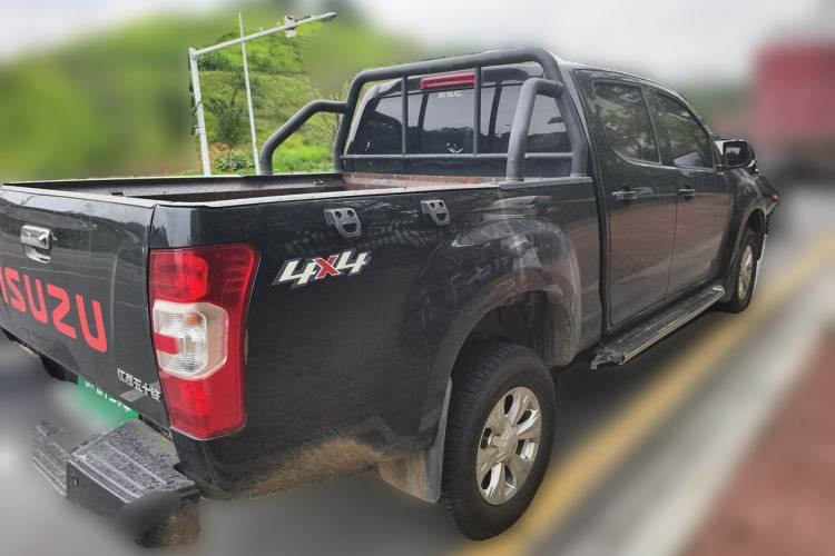 Used Isuzu JLM 2024 2.5T Diesel Automatic 4x4 Chima Type Flat-Base Cargo Bed Rear Right 45 Deg