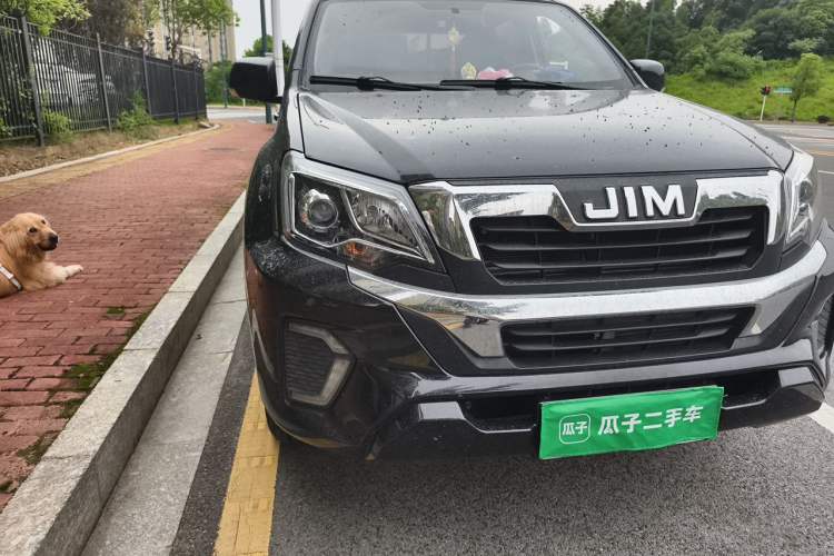 Used Isuzu JLM 2024 2.5T Diesel Automatic 4x4 Chima Type Flat-Base Cargo Bed Right Front Headlight