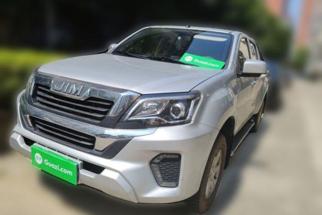 Used Isuzu JLM 2024 Classic 2.8T Diesel Manual Two-Wheel-Drive Comfort Version with Long Wheelbase and Flat-Floor Cargo Bed