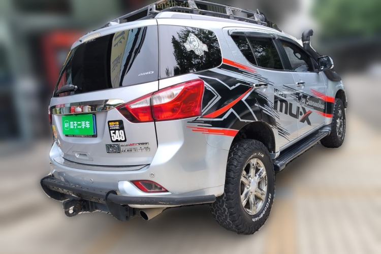 Used Isuzu mu-X 2015 2.5T Four-Wheel Drive Automatic Luxury 7-Seater Rear Right 45 Deg
