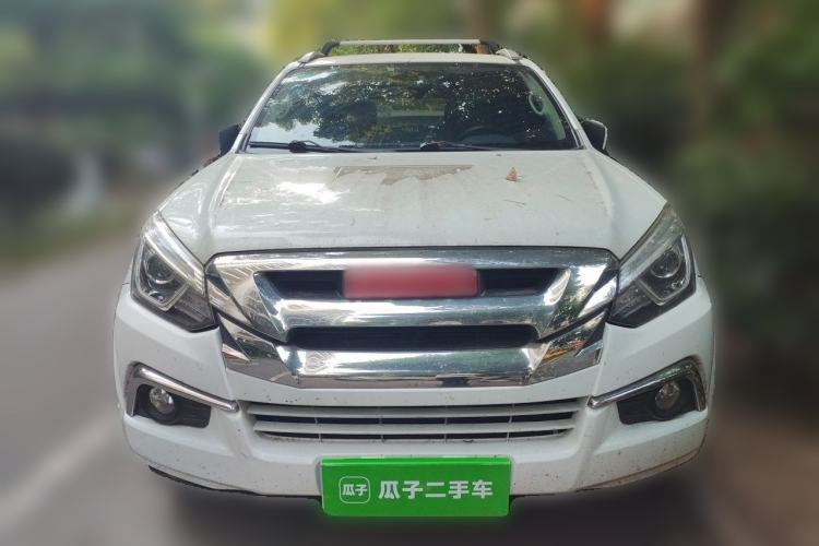 Used Isuzu mu-X 2017 3.0T Four-Wheel Drive Automatic Luxury Edition 5 Seats China V Emission Standard Front