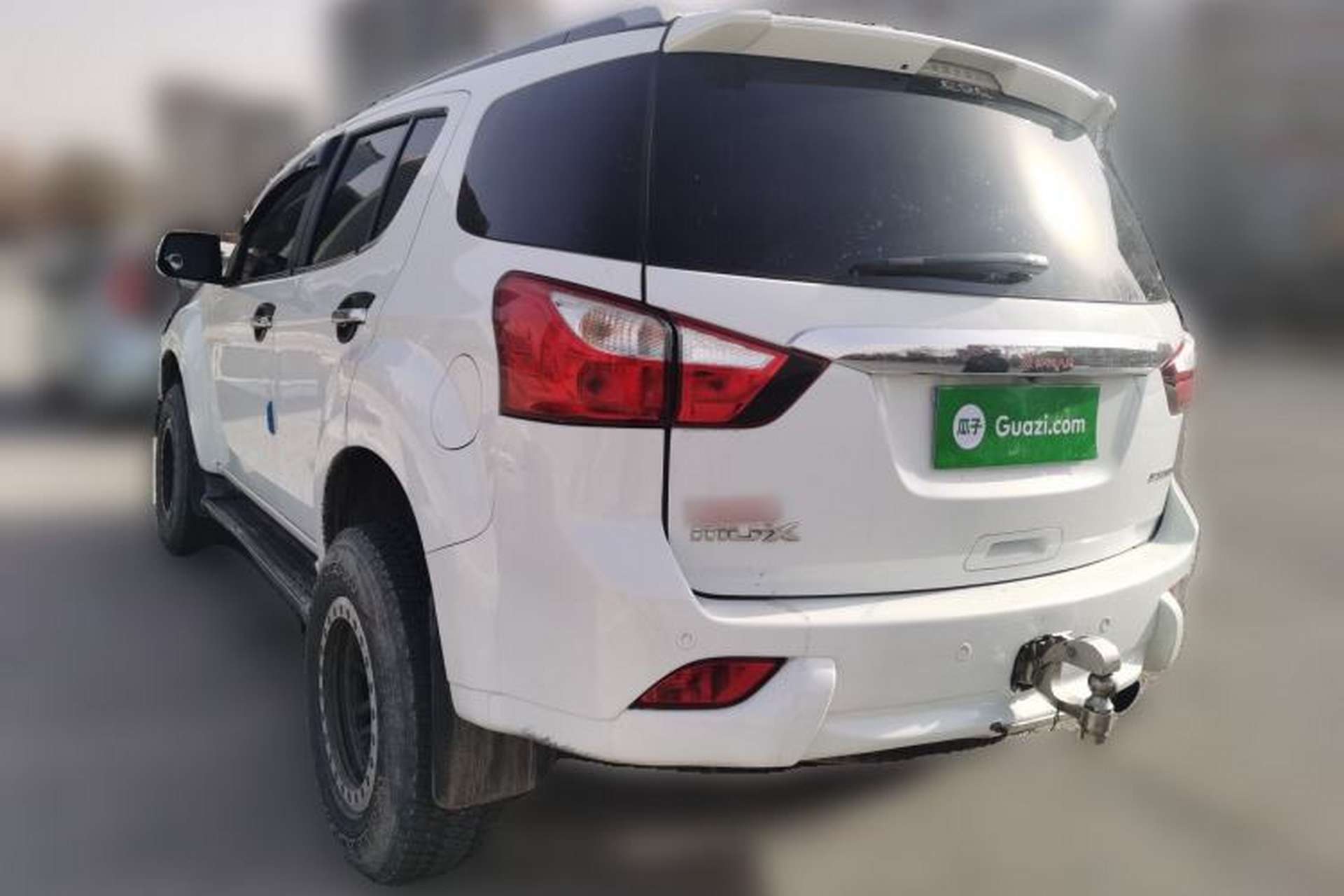 Used Isuzu mu-X 2017 3.0T Four-Wheel Drive Automatic Luxury Edition 5 Seats China IV Standard Rear Left 45 Deg