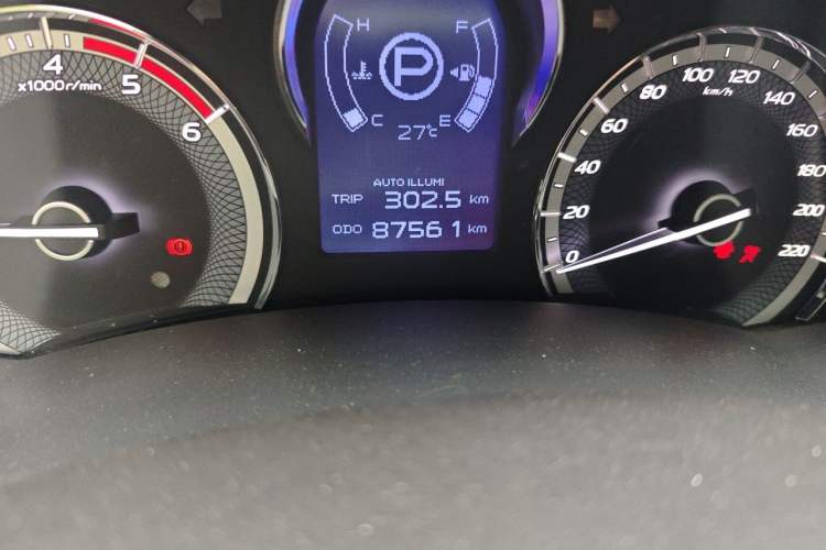 Used Isuzu mu-X 2018 1.9T Diesel Automatic 2WD Kinetix Edition 5 Seats Odometer Close Up