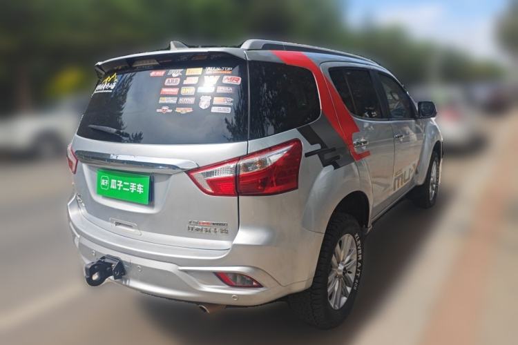Used Isuzu mu-X 2018 1.9T Diesel Automatic 4x4 Jingyue Edition 5 Seats Rear Right 45 Deg